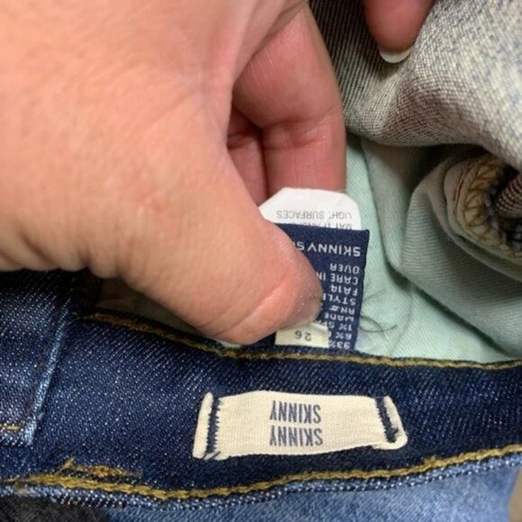 Madewell Skinny Skinny Jeans Size 26 - Picture 7 of 7